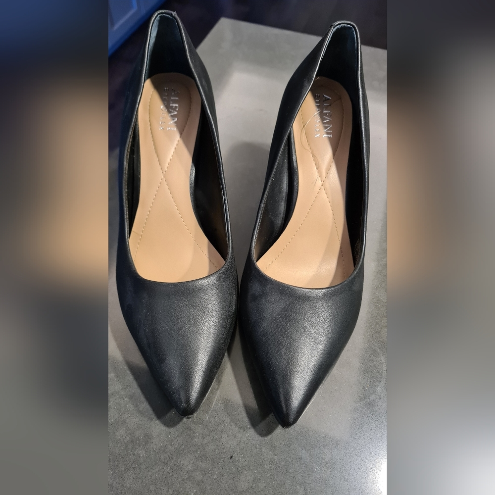 Alfani Pointed Black Heels
